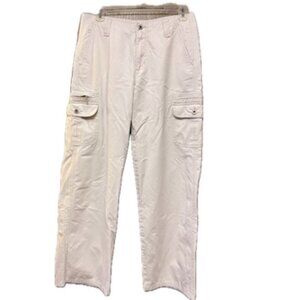 Sundance sand cotton cargo pants size 6